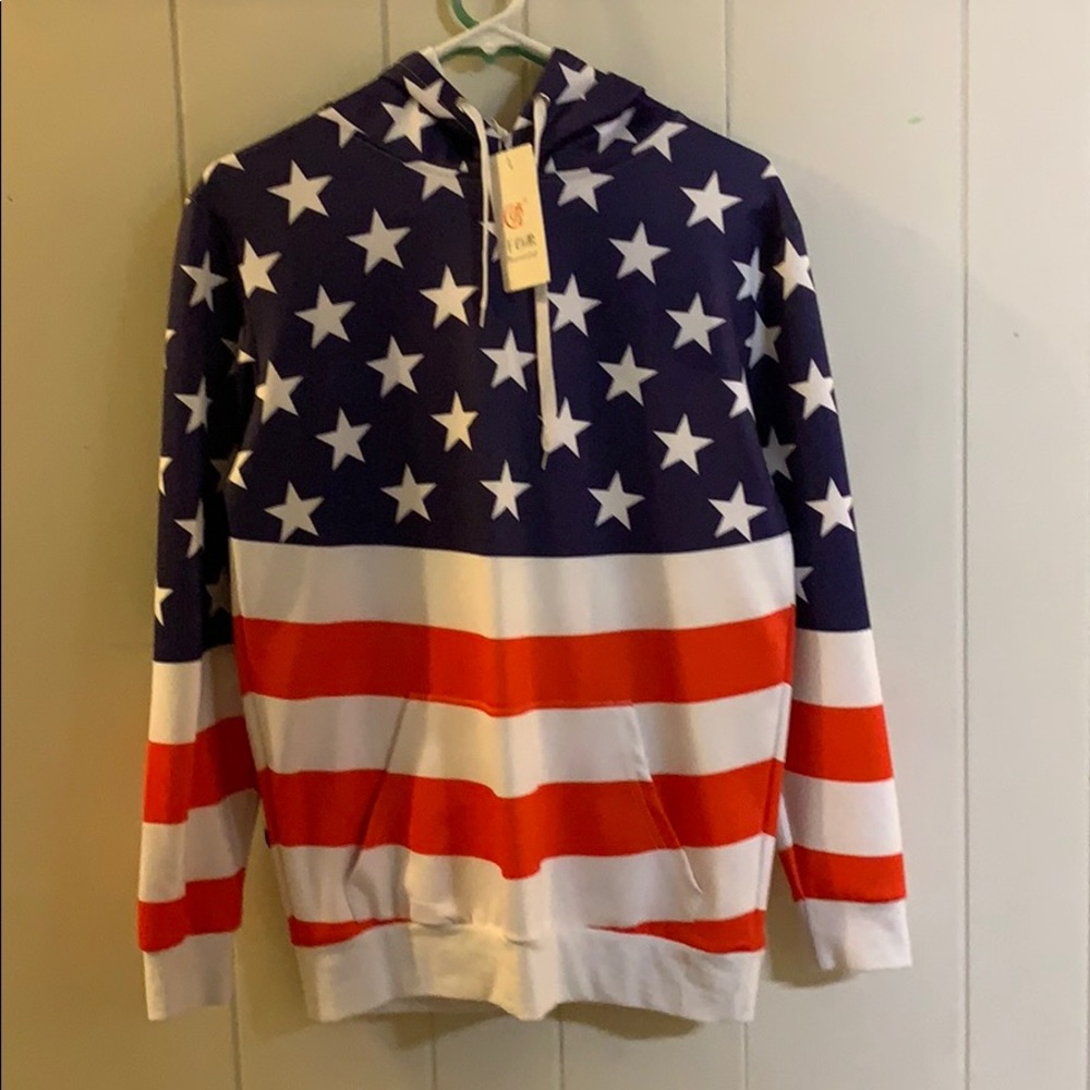 Patriotic United States of America hoodie